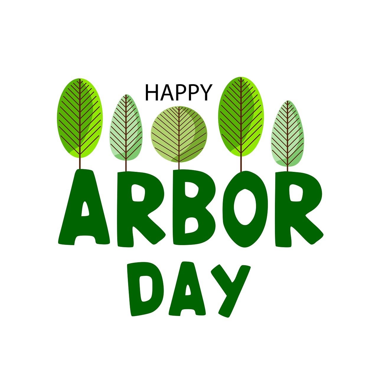 Happy Arbor Day clipart