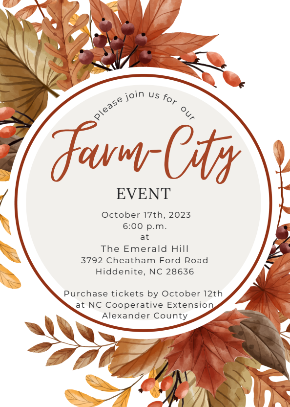 Farm City Event