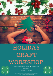 Cover photo for Alexander 4-H Holiday Craft Workshop