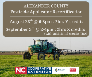Cover photo for Fall Pesticide Applicator Recertification